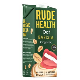 【送料無料6本】RUDE HEALTH ルードヘルス オーガニック バリスタオーツミルク1L 6本セット まとめ買い