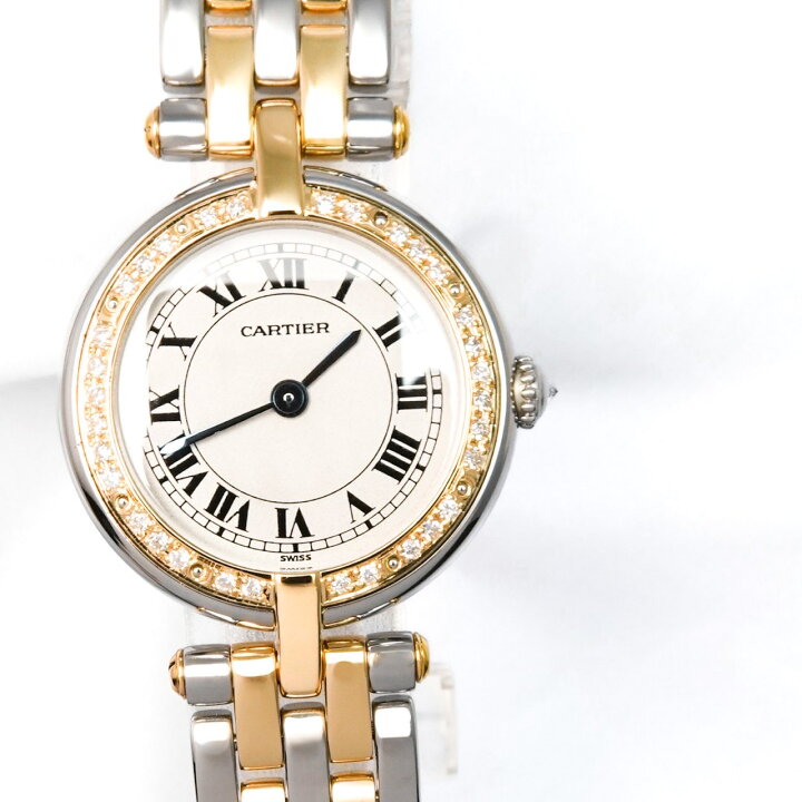 楽天市場】【仕上済】カルティエ パンテール ヴァンドーム SM 2ロウ  