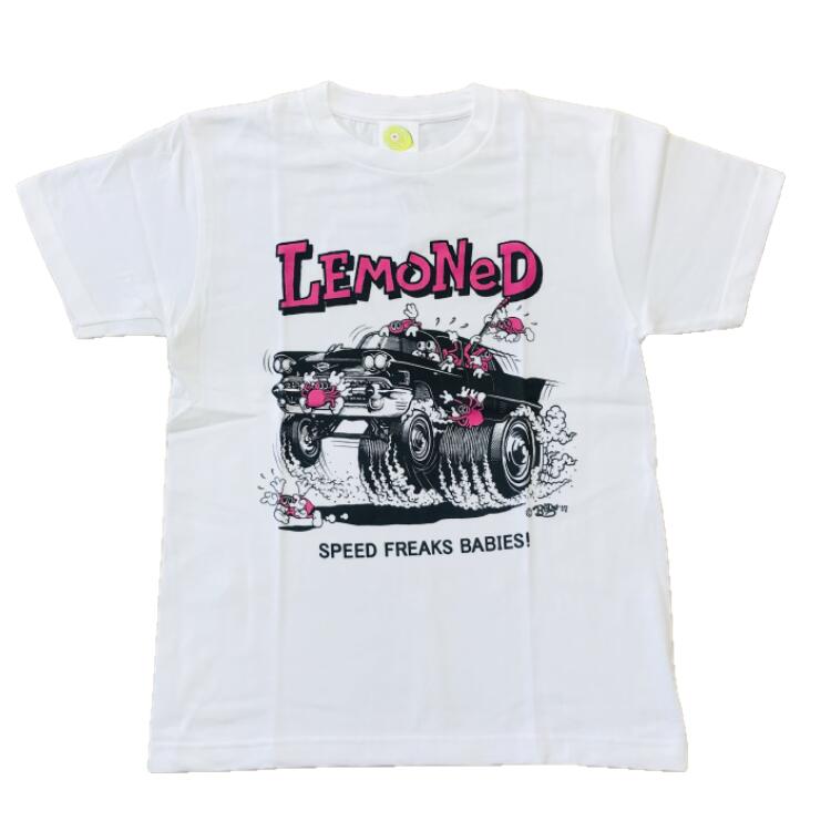 セール開催中最短即日発送 Tシャツ SPEED オンラインショップ FREAKS BABYS ホワイト×ピンク