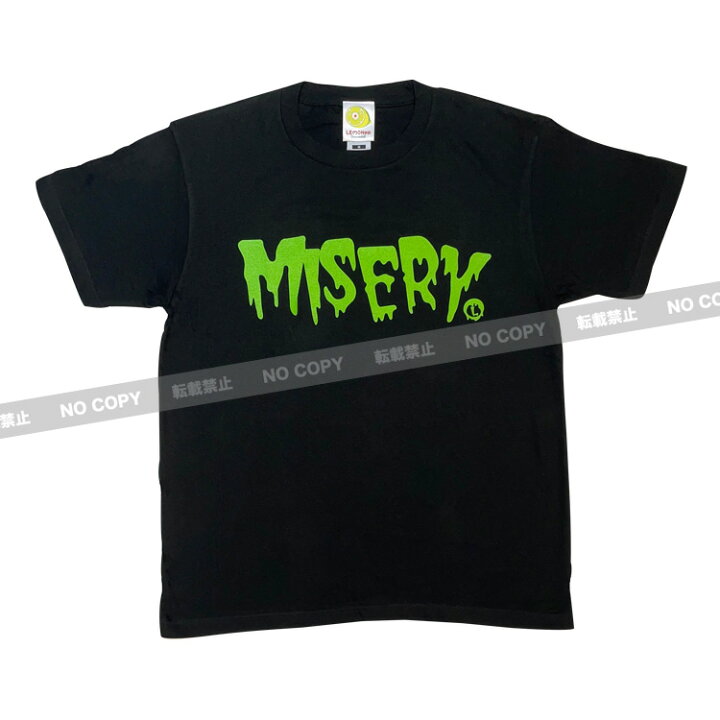 楽天市場】Tシャツ/MISERY【ブラック×グリーン】 : LEMONed SHOP 楽天 