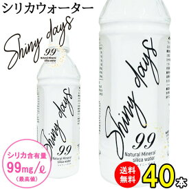 【ワンダフルデー100円OFF】シリカ水 500ml 40本 送料無料 高濃度シリカ水 天然水 天然シリカ水 ミネラルウォーター シリカ シリカウォーター サルフェート含有 ケイ素水 水 軟水 美容と健康 国産 熊本県産