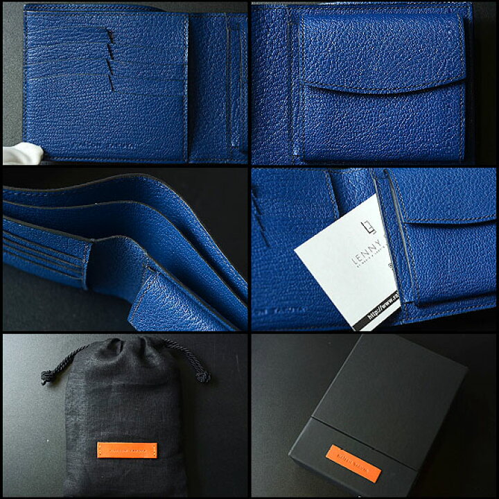 楽天市場】MAISON TAKUYA（メゾンタクヤ）小銭入れ付二つ折り財布  