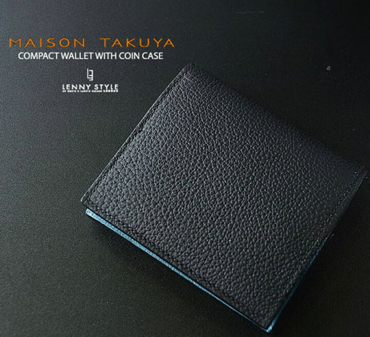 楽天市場】MAISON TAKUYA（メゾンタクヤ）小銭入れ付コンパクト 