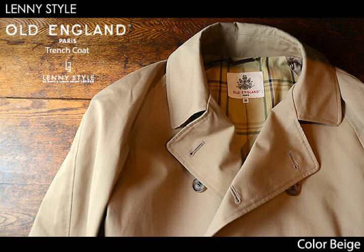 楽天市場】オールドイングランドオム （OLD ENGLAND HOMME）トレンチ 