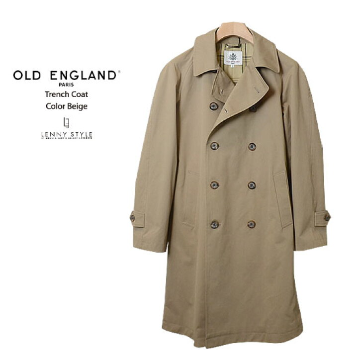 楽天市場】オールドイングランドオム （OLD ENGLAND HOMME）トレンチ 