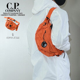 CPカンパニー （ シーピーカンパニー ） （ C.P.COMPANY ） ボディバッグ - Nylon B （ ショルダー ポーチ ） HARVEST PUMPKIN - オレンジ