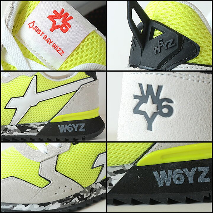 楽天市場】ウィズ （ W6YZ ） スニーカー （ JET-M ） - ホワイト  