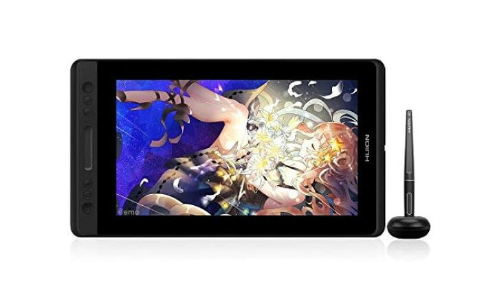 楽天市場】HUION 液タブ Kamvas Pro13 液晶ペンタブレット 充電不要  