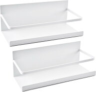 マグネット 調味料ラック 2個セット 超強力 マグネット 約W24.5×D12×H9.5cm 浴室用ラック 耐荷重7.5KG …