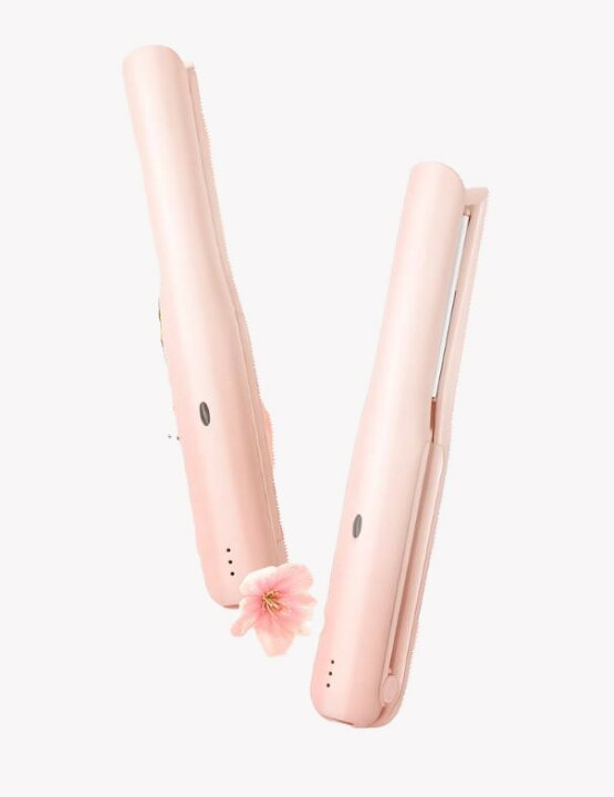 楽天市場】コードレスヘアアイロン ストレート カール 小型充電式ヘア 