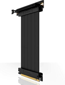 PCIe3.0 16xライザーケーブル 30cm 90度 ゲーム用 高速転送