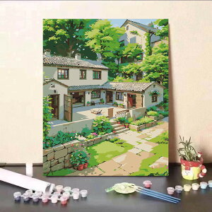 DIY �f�W�^�����G�L�b�g 30x40cm ���i �h��G ���� �A�[�g�@XK-1648