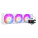 FW360 ARGB CPU水冷 2.4インチIPS画面 AM5/LGA1700対応 ホワイト