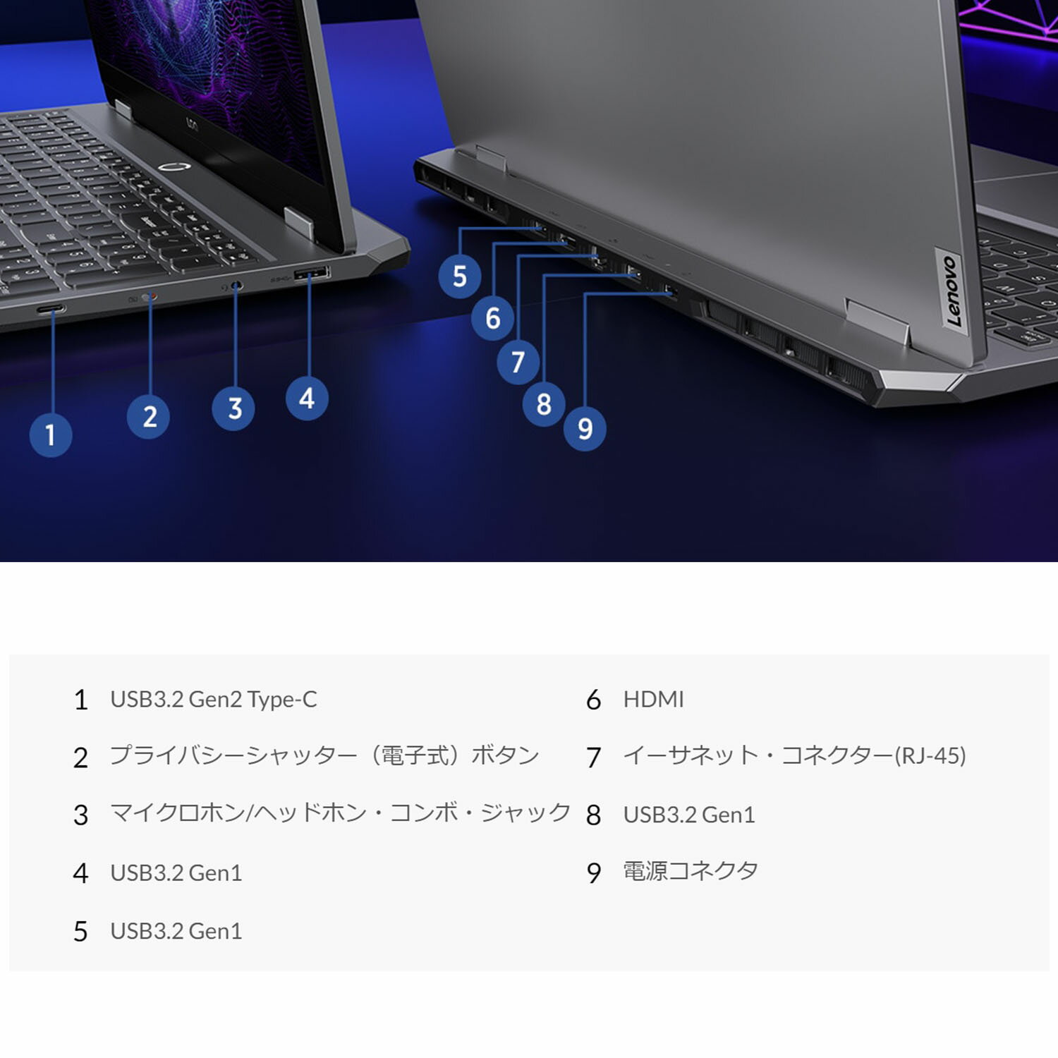 直販ノートパソコン：LenovoLOQ15IRX9Corei7-13650HX搭載15.6型FHDIPS液晶16GBメモリー512GBSSDGeForceRTX4060OfficeなしWindows11ルナグレー【送料無料】