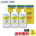 HOYA シンプルワン 240ml×3本 ( コンタクト コンタクトレンズ ケア用品 洗浄液 ハードレンズ HOYA ホヤ シンプルワン simple one )