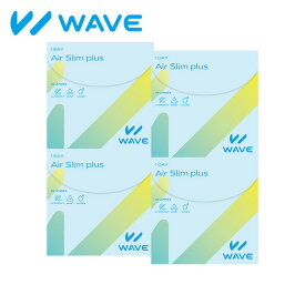 WAVEワンデー エアスリム plus 30枚入り ×4箱セット WAVE コンタクト コンタクトレンズ クリア 1day ワンデー 1日使い捨て ソフト 送料無料 ウェイブ 超薄型 低含水 非イオン性