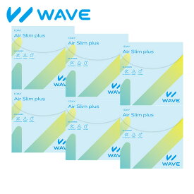 WAVEワンデー エアスリム plus 30枚入り ×6箱セット WAVE コンタクト コンタクトレンズ クリア 1day ワンデー 1日使い捨て ソフト 送料無料 ウェイブ 超薄型 低含水 非イオン性