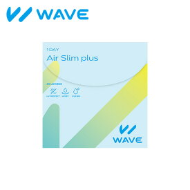 WAVEワンデー エアスリム plus 30枚入り WAVE コンタクト コンタクトレンズ クリア 1day ワンデー 1日使い捨て ソフト 送料無料 ウェイブ 超薄型 低含水 非イオン性