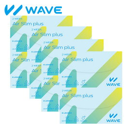 WAVE 2ウィーク エアスリム plus 6枚入り ×8箱セット WAVE コンタクト コンタクトレンズ クリア 2week 2ウィーク 使い捨て ソフト 送料無料 ウェイブ