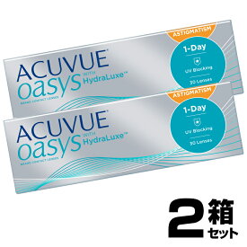 【2箱セット】ワンデーアキュビューオアシス 乱視用 30枚入り | コンタクトレンズ 乱視用 乱視用コンタクト こんたくとれんず コンタクト 使い捨てコンタクト 乱視用 コンタクト ワンデー ワンデー乱視 乱視用コンタクトワンデー ワンデイ ※取寄せ