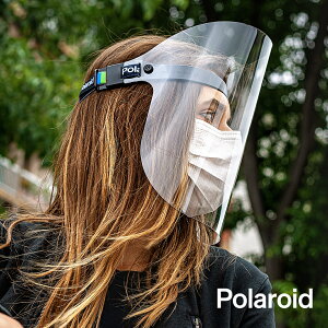 1ʒBIEN166F tFCXV[h Ki Polaroid STAY SAFE 2 ČJԂg ×p Faceshield |Ch tFCXK[h i y UVJbg ϔM Kl̏ォ璅p ECX