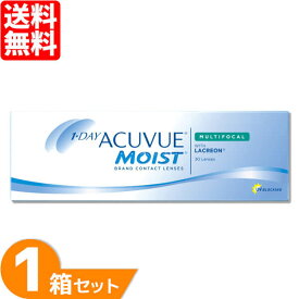 【最大1,000円OFFクーポン＆全品P5％以上】【送料無料】 ワンデーアキュビューモイスト マルチフォーカル 1箱 (30枚入り) ジョンソン・エンド・ジョンソン コンタクトレンズ ワンデー 遠近両用 1日使い捨て コンタクト 1day モイスト 【一部度数欠品中】