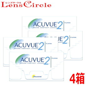 【送料無料！4箱】2ウィークアキュビュー 6枚入 4箱 2週間使い捨て 2week アキビュー コンタクトレンズ 【ネコポス発送】