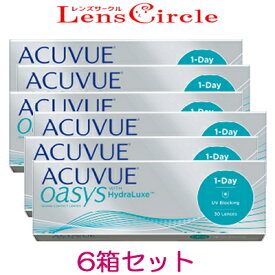 【BC:8.5 PWR:-11.50 欠品中 4月上旬解消予定】【30枚入りx6箱】ワンデーアキュビューオアシス 30枚入りx6箱 コンタクトレンズ 1日使い捨て 1day ACUVUE ワンデー アキビューオアシス ワンデーオアシス