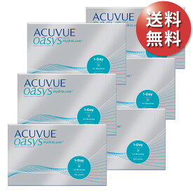 【送料無料★30枚あたり2,232円(税込2,455円)】ワンデーアキュビューオアシス 90枚パック 6箱セット(30枚入 x18箱) 両眼9ヶ月分(ジョンソン・エンド・ジョンソン/1DAY/1日使い捨てコンタクトレンズ)