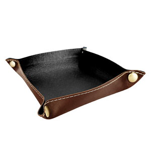 栃木レザー 本革 折りたたみ 小物トレー こだわり親父の本革 アクセサリー 収納 整理 トレイ ケース インテリア デスク周り 小物置き 牛革 レザー 小物 トレー メンズ レディース ハンドメイ
