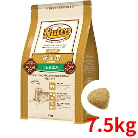 ニュートロ ナチュラルチョイス 減量用 ラム＆玄米 成犬用 全犬種用 7.5kg【正規品】