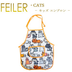tFC[ LbY Gv 37cm×45cmy Lbc ^ Lbg Cats S008 zChenille Kids Apron qp