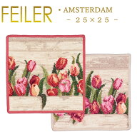 【ネコポス：ハンカチ25×25cm4枚まで同梱対応】 フェイラー ハンカチ 25×25 アムステルダム Amsterdam …