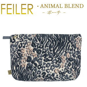  tFC[ RX|[` 23×35 TT9 Aj}uh Animal Blend Feiler Chenille Pouch