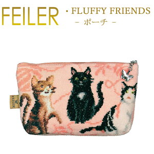 ylR|XFnJ`1{|[`1_܂œΉz tFC[ M4 |[` tbtB[tY FLUFFY FRIENDS Feiler Chenille Pouch
