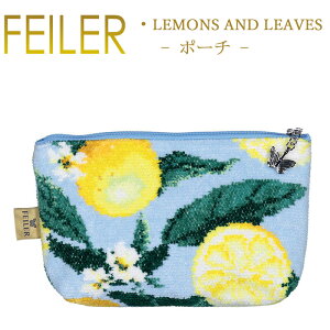 ylR|XFnJ`1{|[`1_܂œΉz  tFC[ M4 |[`  Ah [uX LEMONS AND LEAVES Feiler Chenille Pouch