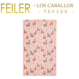  tFC[ r[`^I 75×125 X JoX LOS CABALLOS Feiler Chenille Towel