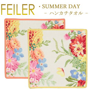 �y�l�R�|�X�F�n���J�`30×30cm3���܂œ����Ή��z �t�F�C���[ �n���J�` 30×30 �T�}�[�f�C SUMMER DAY Feiler Chenille Towel