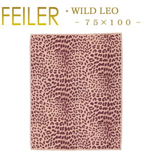  tFC[ xr[uPbg 75×100 ChI WILD LEO Feiler Chenille Blanket