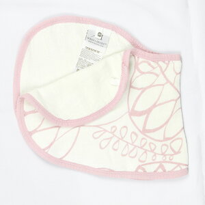 メール便 送料無料 エイデンアンドアネイ バンブー よだれかけ ピンクリーフィー 9402 バーピービブ Aaden+anais tranquility leafy bamboo burpy 【HLS_DU】【RCP】