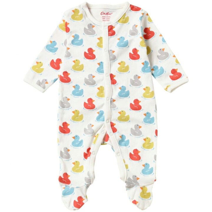 楽天市場 メール便 送料無料 キャスキッドソン Cath Kidston ベビースリープスーツ 長袖 ロンパース ミニルーバーダックスクリーム 12 18m レオーネ神戸 楽天市場 メール便 送料無料 キャスキッドソン Cath Kidston ベビースリープスーツ 長袖 ロンパース ミニルーバーダックスクリーム 12 18m レオーネ神戸