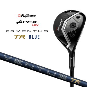 �y���ʓ����zYouTube���ʎd�l�I APEX UW×26 VENTUS TR BLUE �G�[�y�b�N�X���[�_�u�����[ 26�x���^�XTR�u���[