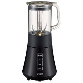 送料込み タイガー魔法瓶(TIGER) ミキサー 1000ml ミキサー ジューサー スムージー ミル付き カップ・フタ食器洗い乾燥機対応 ディープブラック SKS-R100KD