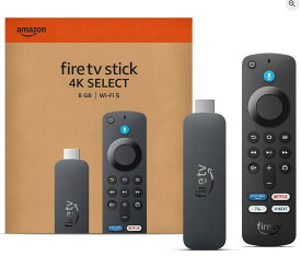 新品 【最新モデル・Alexa音声リモコン付】Amazon Fire TV Stick 4K Select｜4K Ultra HD・HDR10+対応 ストリーミングメディアプレーヤー