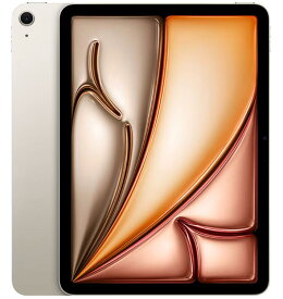 【送料無料・最新モデル】Apple iPad Air (M3) Wi-Fi 11インチ 512GB スターライト MCAA4J/A｜第6世代・M3チップ搭載・軽量薄型・高解像度Liquid Retinaディスプレイ・アップル正規品