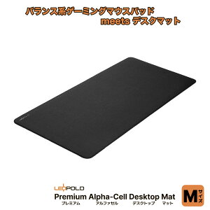 LEOPOLD Alpha-Cell Desktop Mat M�T�C�Y ���I�|���h �v���~�A�� �A���t�@�Z�� �f�X�N�g�b�v�}�b�g �G���T�C�Y �f�X�N�}�b�g �Q�[�~���O�}�E�X�p�b�h �L�[�{�[�h�É��}�b�g �o�����X�^�C�v ����~��