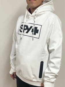 24SPY BOX IN BOX WATER PROOF HOODLE �i�t�[�h�� �t�[�f�B �p�[�J�[�j WHITE/M�T�C�Y �i�ϐ���5K 5000mm�ȏ� ���� �X�g���b�`�f�ށj