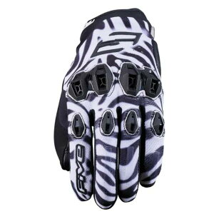 FIVE it@Cuj STUNT EVO 2 WOMAN ZEBRA BLACK/WHITE MTCY