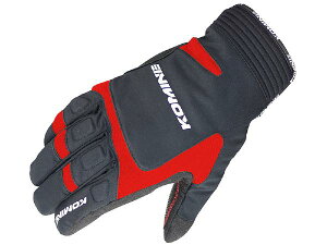 KOMINE iR~lj GK-801 EC^[O[u[J^S] Black/Red XL