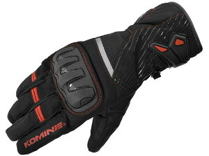KOMINE iR~lj GK-846 veNgEC^[O[u Black/Red L